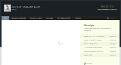 Desktop Screenshot of funerariabaioa.com